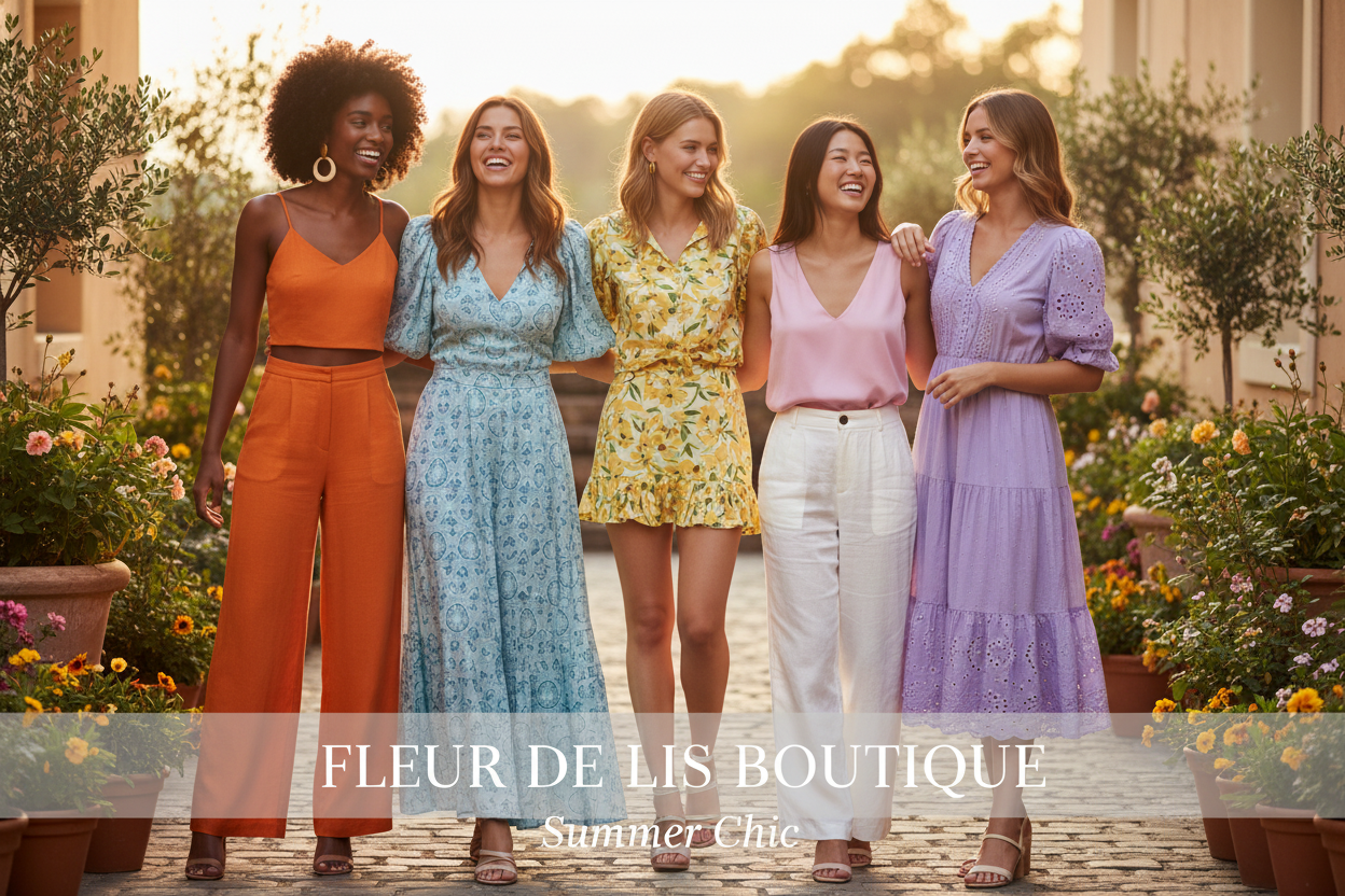 Bannière estivale styles variés Bella Sélection