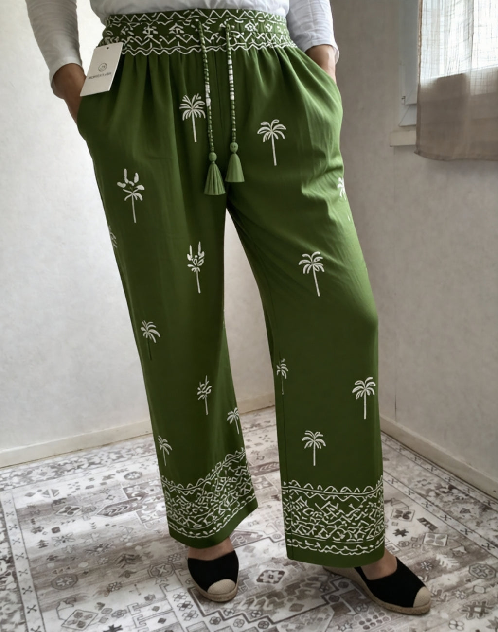 Pantalon fluide d'été