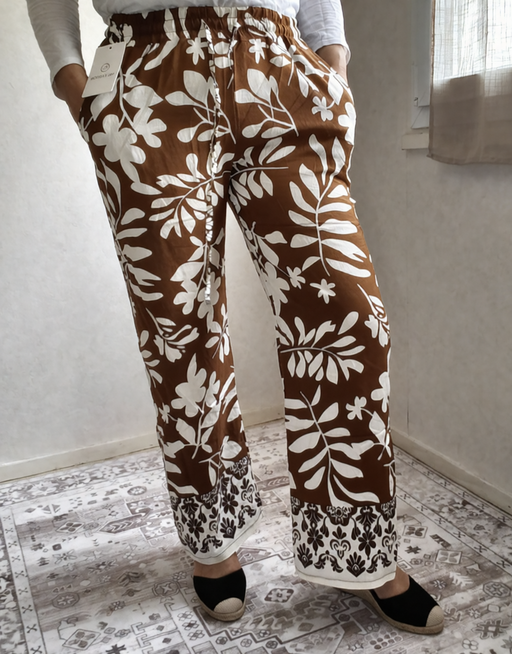 Pantalon fluide d'été