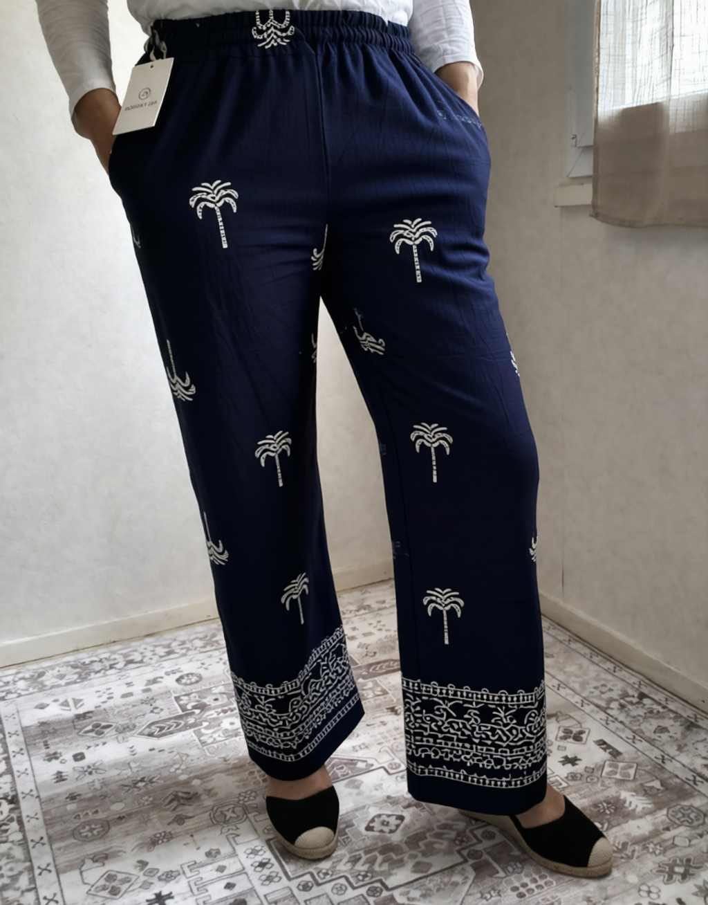 Pantalon fluide d'été
