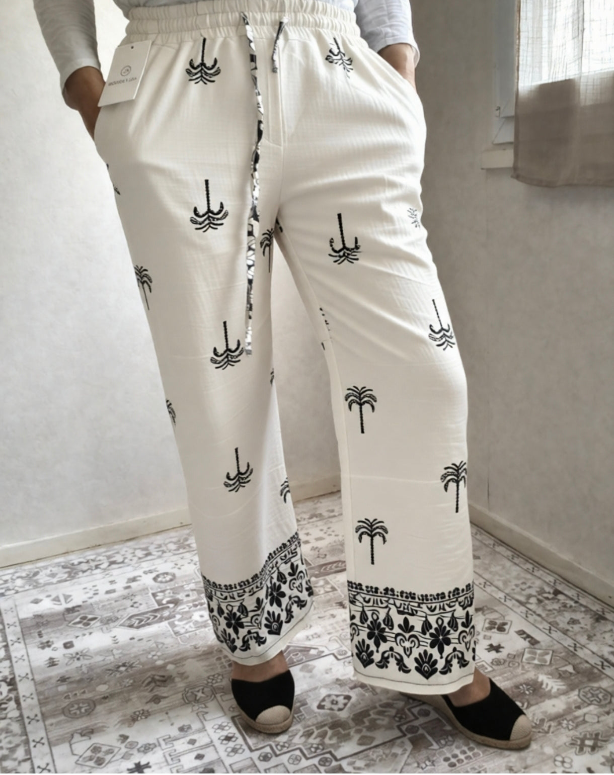 Pantalon fluide d'été